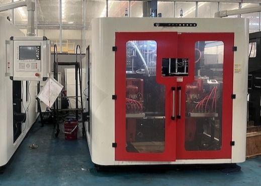 Electric Riven Type MP75FD Automatic Blow Moulding Machine with 80mm Screw Diameter