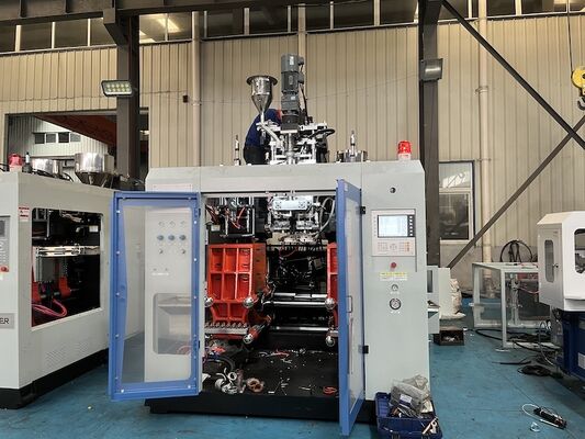 MP 80D PE PP PVC PA Applicable Materials Extrusion Blowforming Machine 8.2T