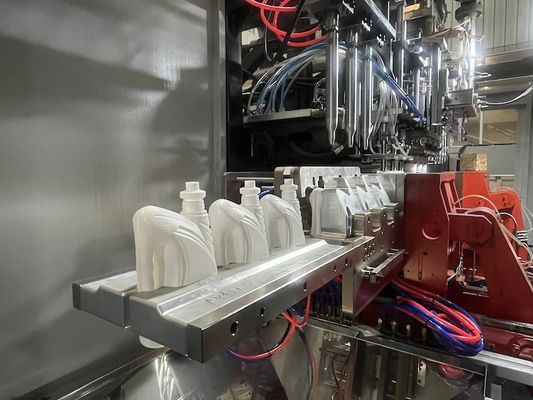 80mm Screw Diameter Fully Automatic Blow Moulding Machine Double Layer Design for Products