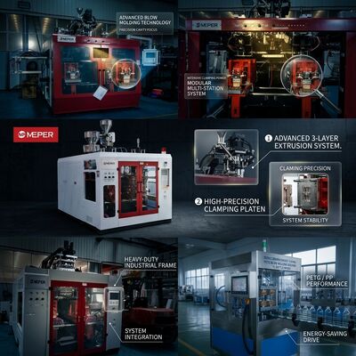 Centralized Microcomputer Blow Molding Machine for 10L Plastic Drums